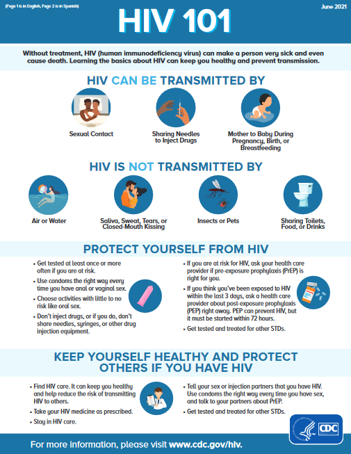 HIV 101 graphic