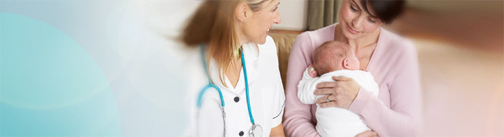 nurse, woman, infant