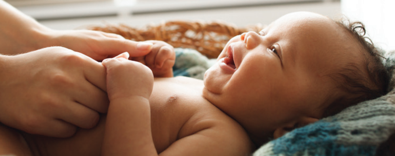 smiling baby